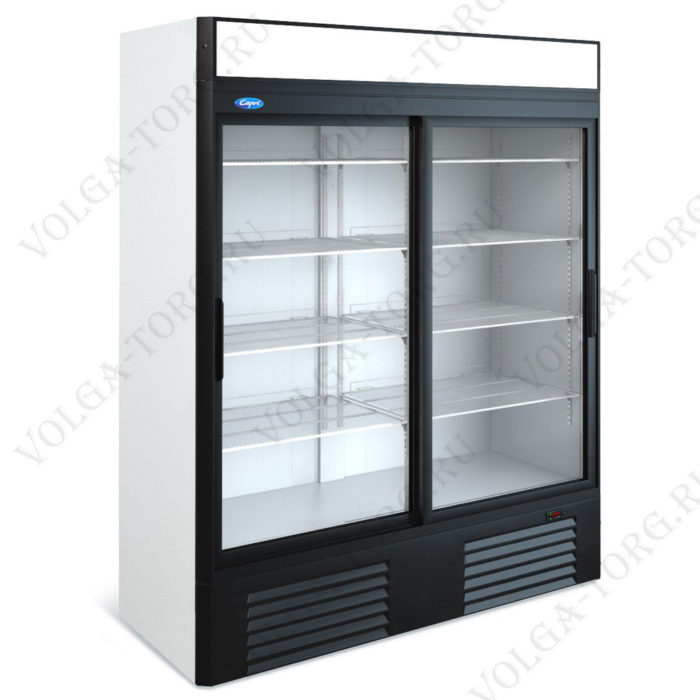среднетемпературный холодильный шкаф капри 1,5ск (0..+7)