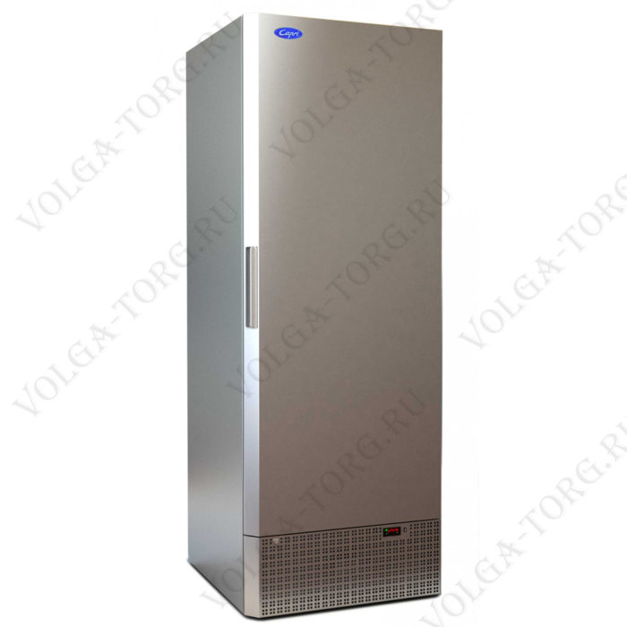 Холодильный шкаф Капри 0.7М нержавейка